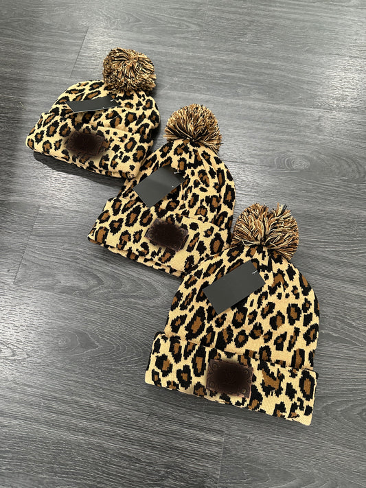 Leopard Beanie