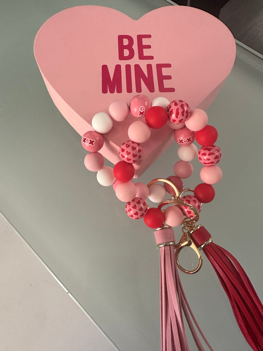 Valentine's Key Bracelet
