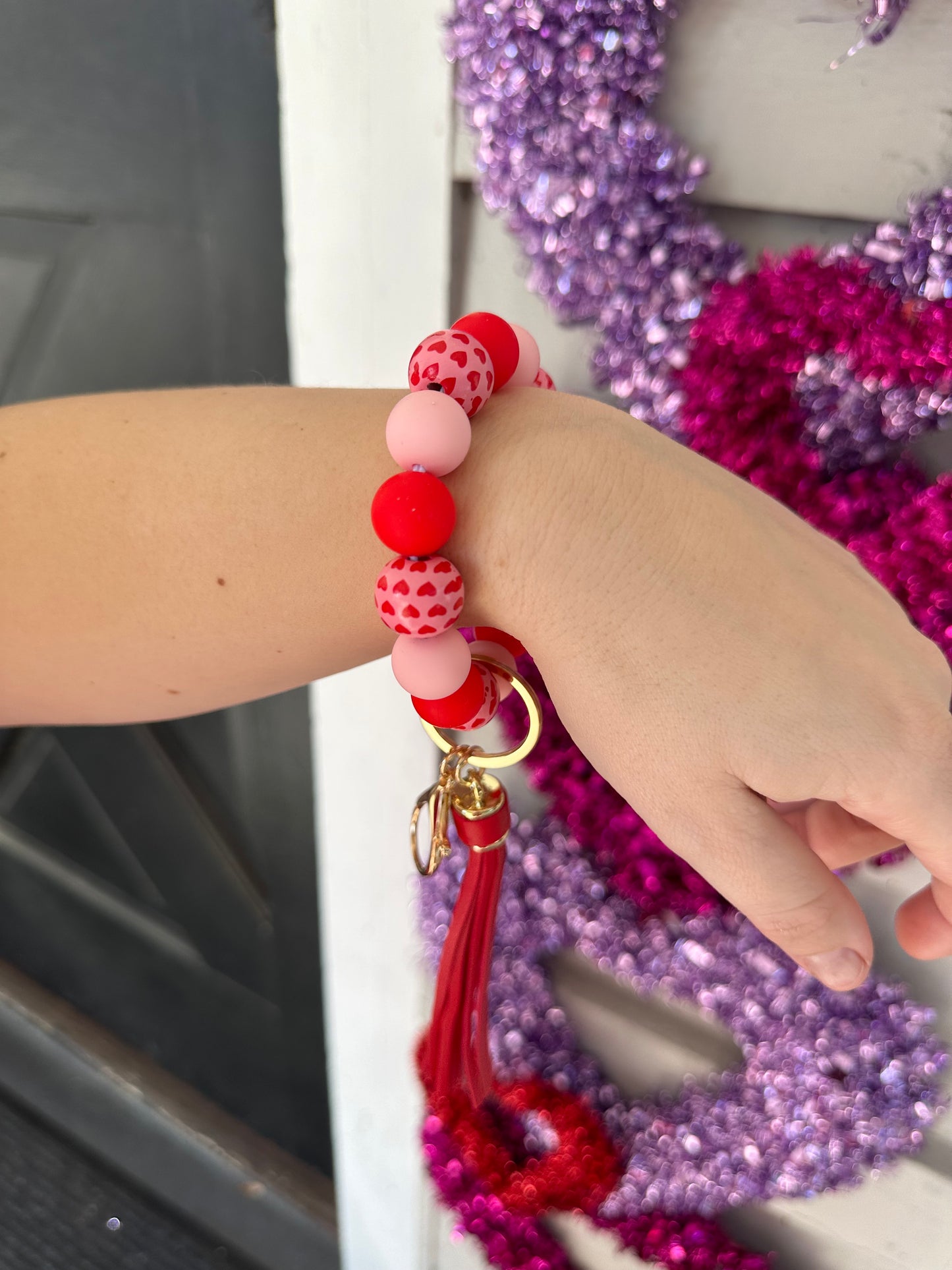 Valentine's Key Bracelet