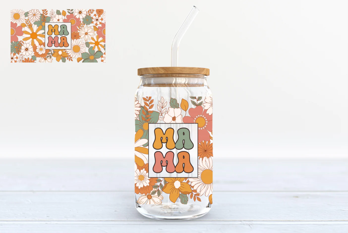 Glass Tumbler with Lid