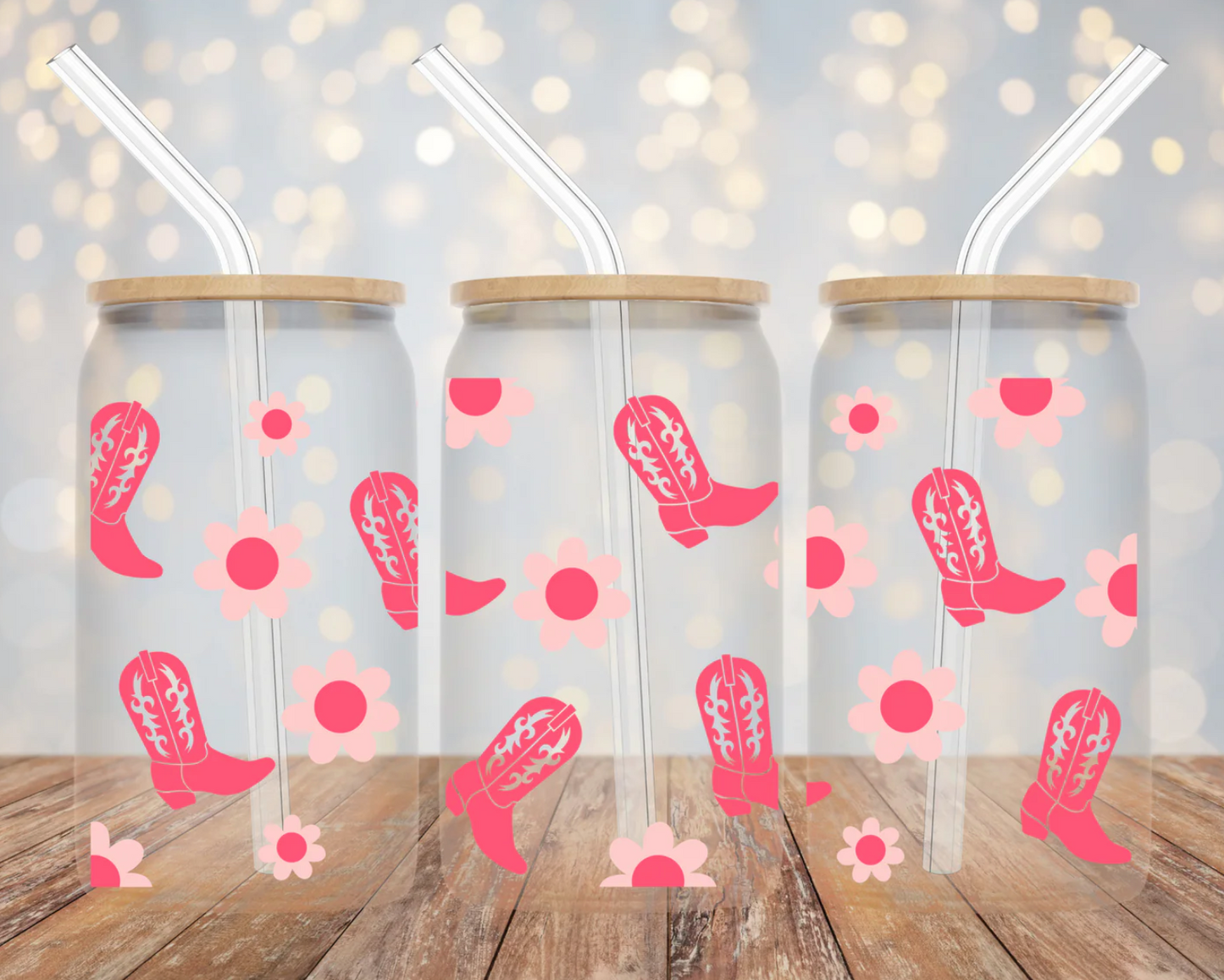 Glass Tumbler with Lid