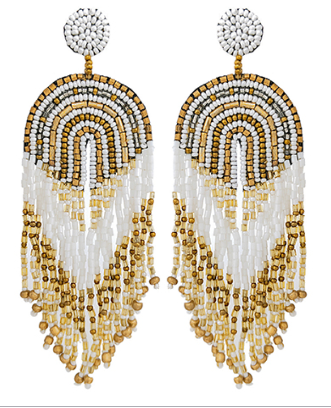 Glamour Seed Bead Earrings