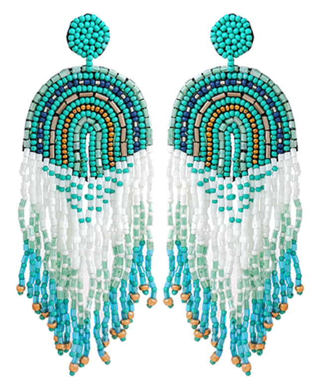 Glamour Seed Bead Earrings