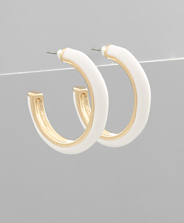 Epoxy Colorful Hoops