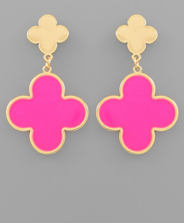 Classy Clover Earrings