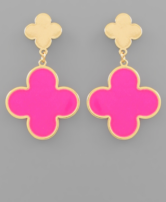 Classy Clover Earrings