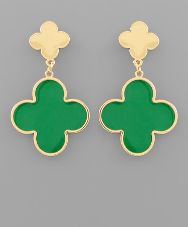 Classy Clover Earrings