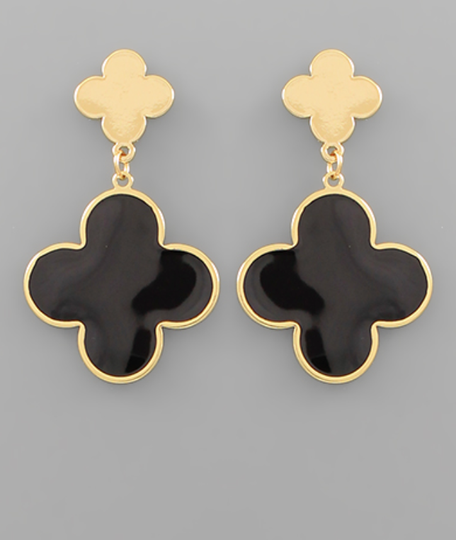 Classy Clover Earrings