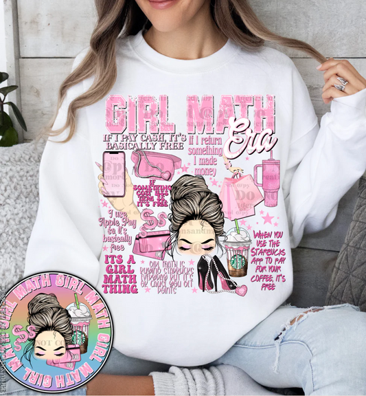 Girl Math Tee