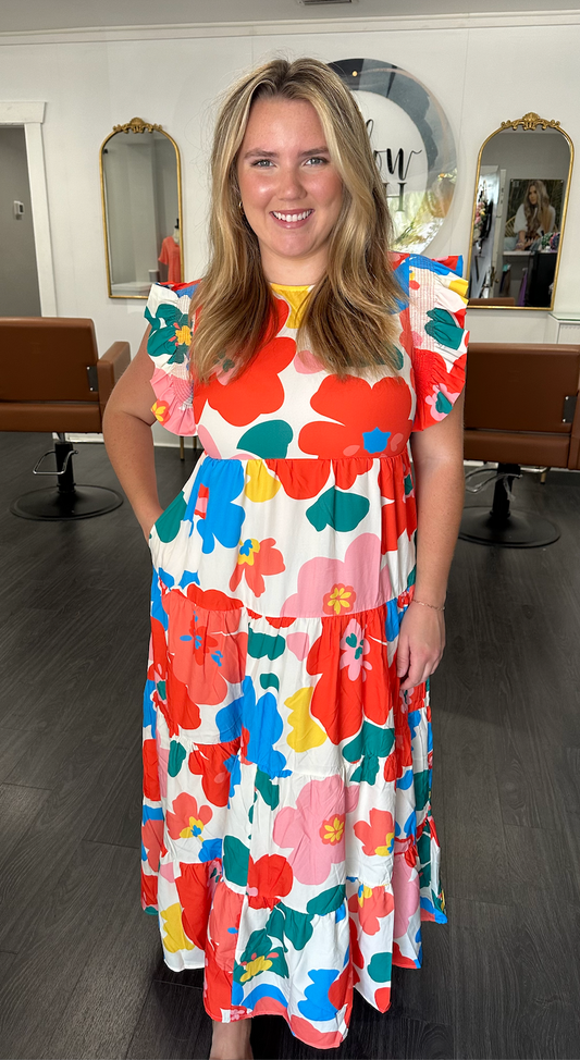 Summer Floral Maxi
