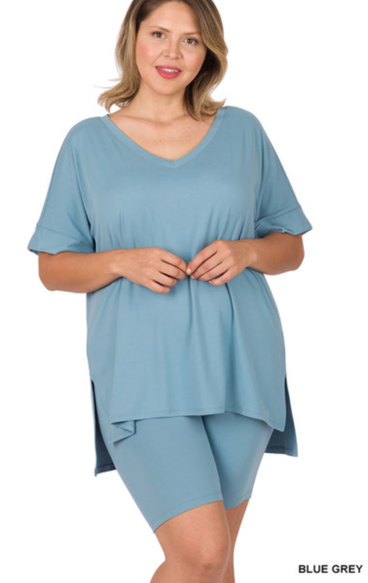 Plus Buttery Soft Short Set