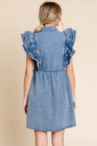 Excuse Me Denim Dress