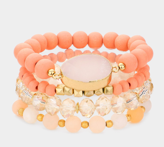 Wooden Bracelet Set