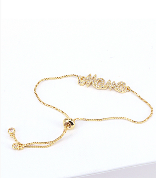 Mama Adjustable Bracelet