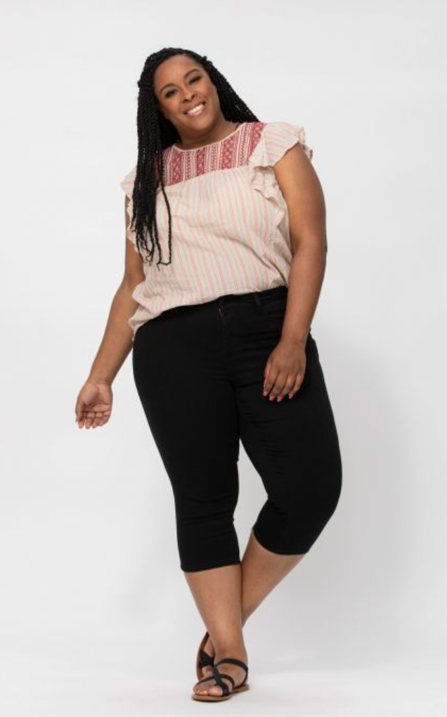 Midnight Vibes Judy Blue Capris