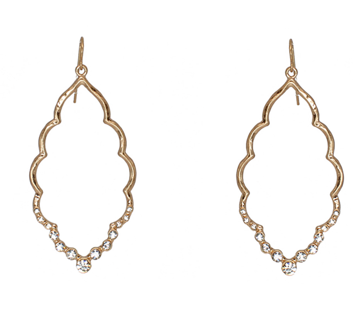 Moroccan Earrings with Bling
