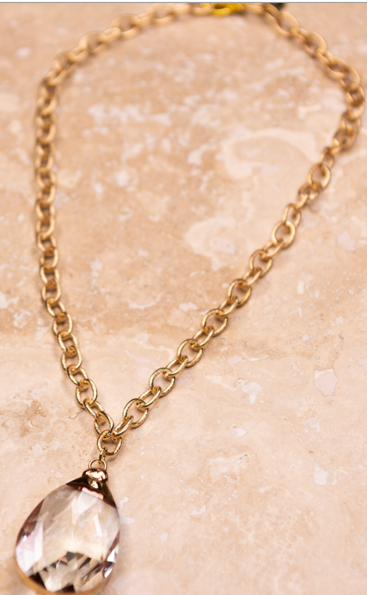 Anne Crystal Necklace