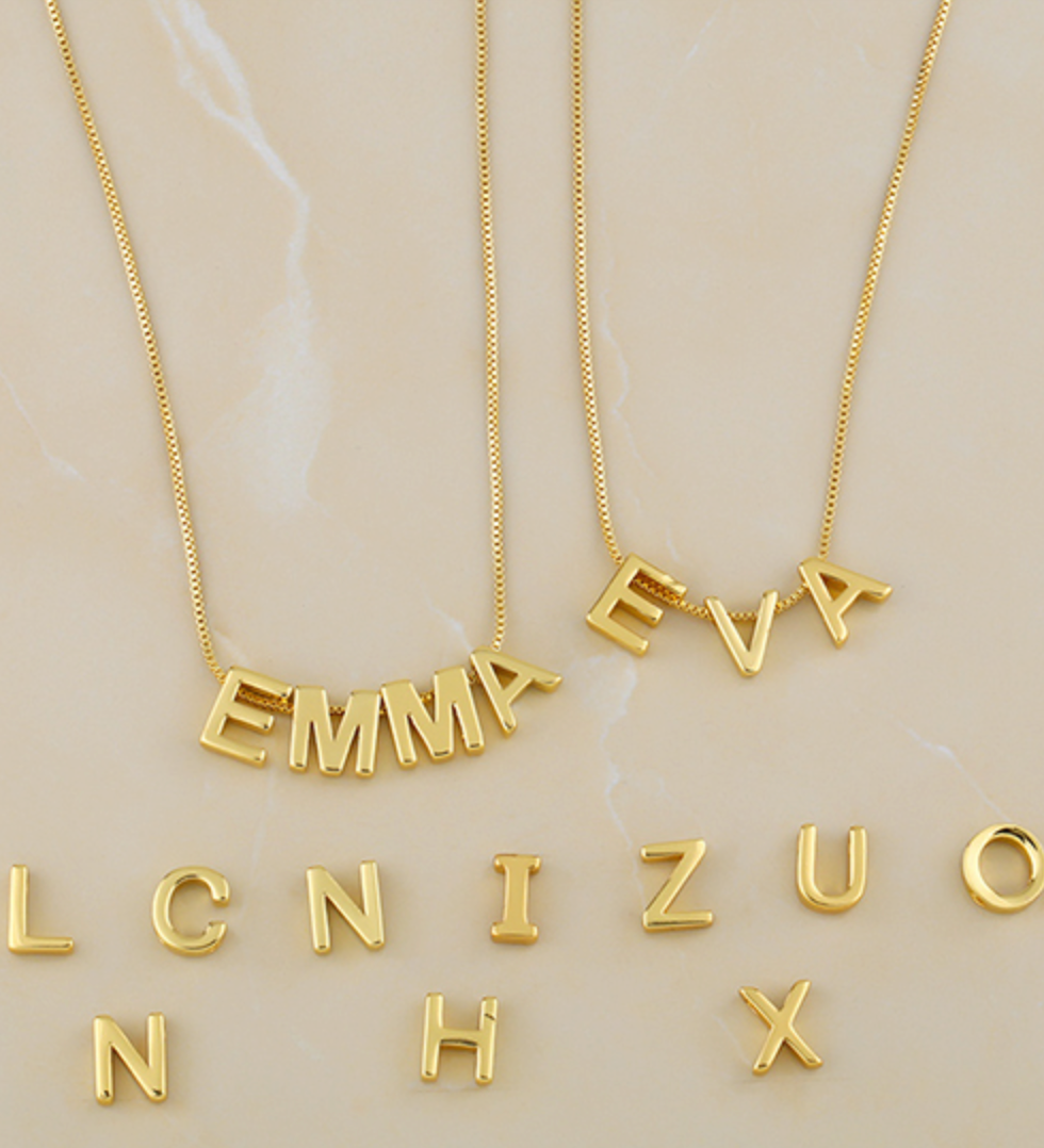 Mini Initial Necklace