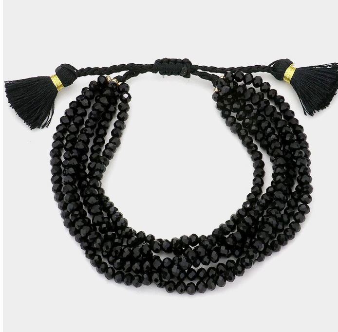 Beaded Adjustable Bracelet