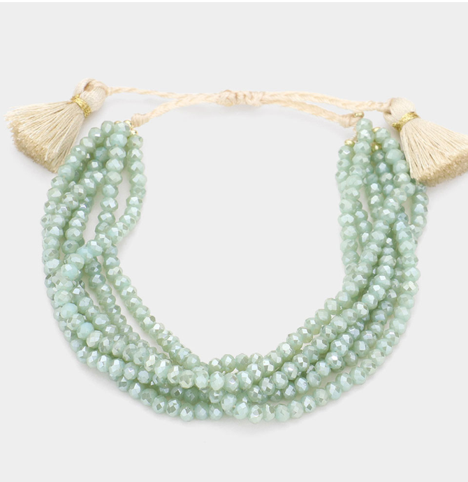 Beaded Adjustable Bracelet