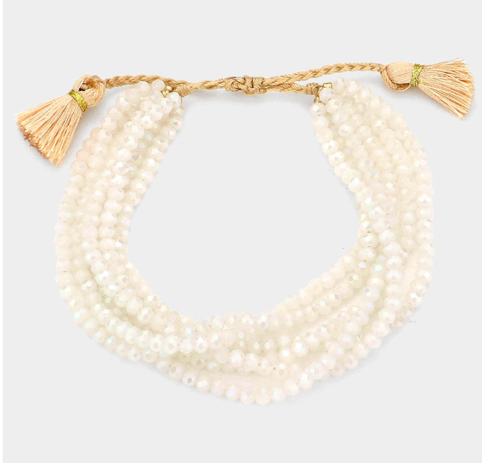 Beaded Adjustable Bracelet