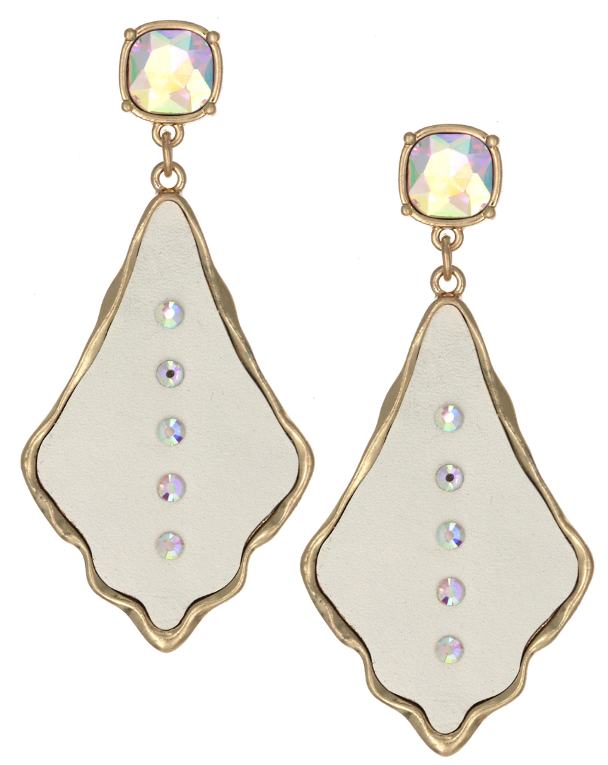 Leatherette Earrings