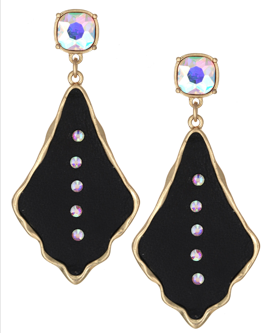 Leatherette Earrings