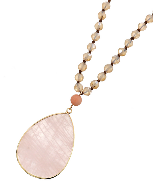 Long Teardrop Necklace
