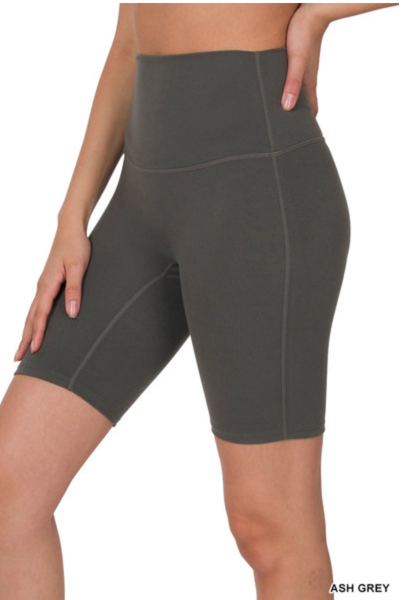 High Waist Biker Shorts