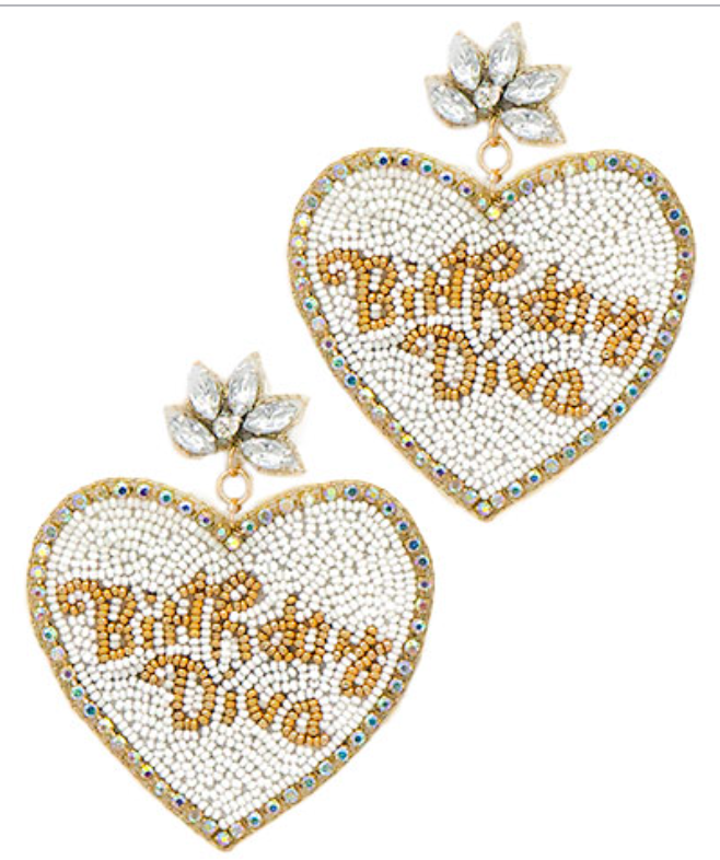 Birthday Diva Earrings