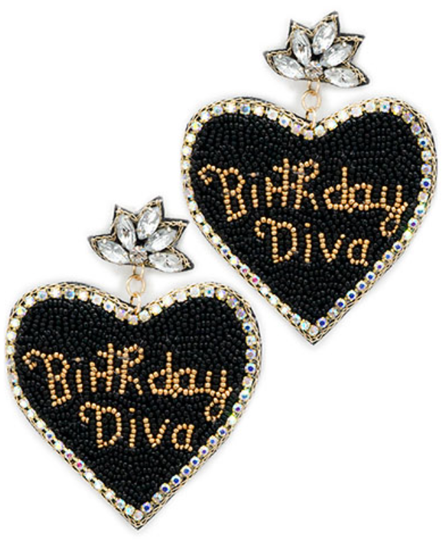 Birthday Diva Earrings