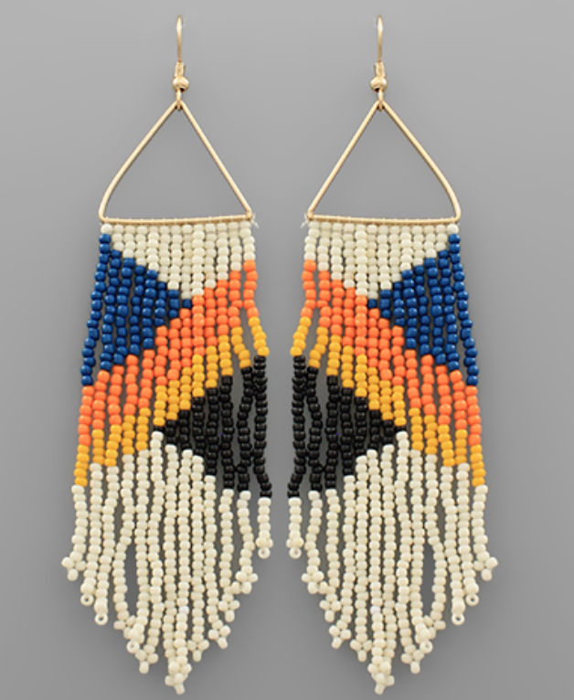 Long Fringe Earring