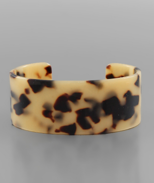 Tortoise Open Cuff