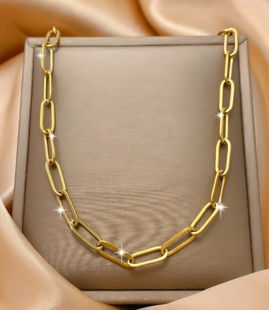 Gold Link Necklace