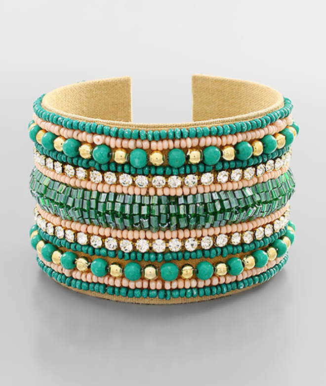 Beaded Cuff Bracelet