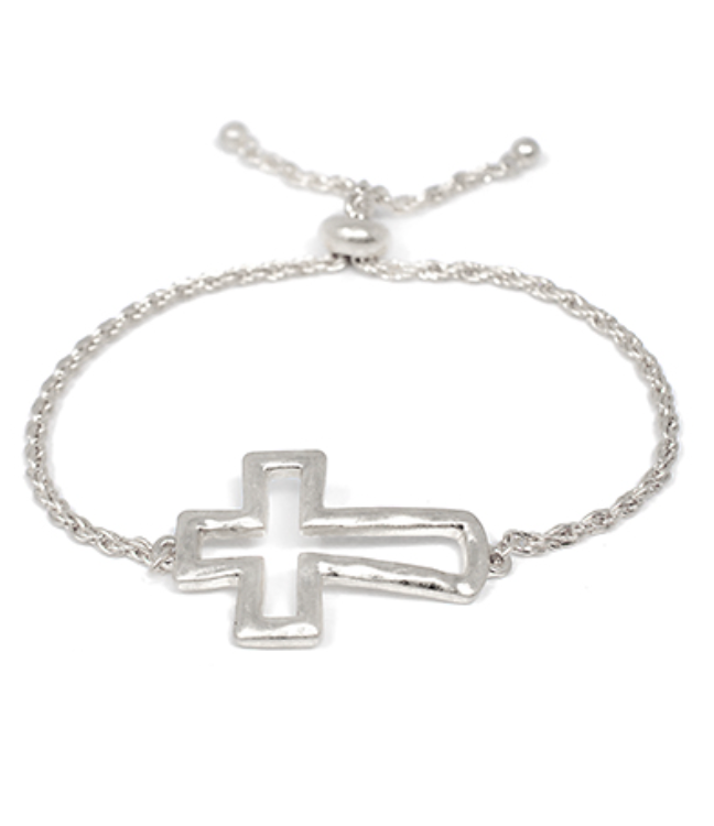 Cross Adjustable Bracelet