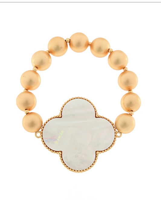 Clover Statement Bracelet