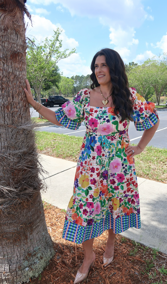 Carnival Bloom Dress
