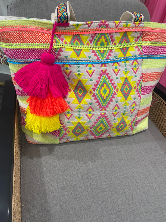 Neon Boho Weekender