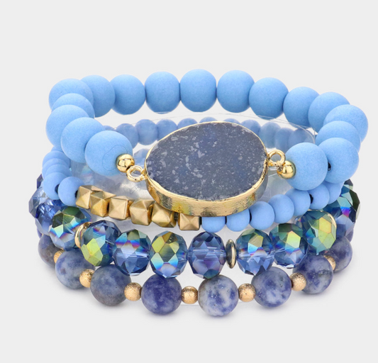 Wooden Bracelet Set