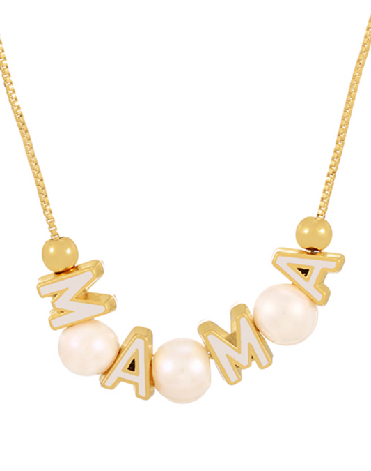 Mama Pearl Necklace