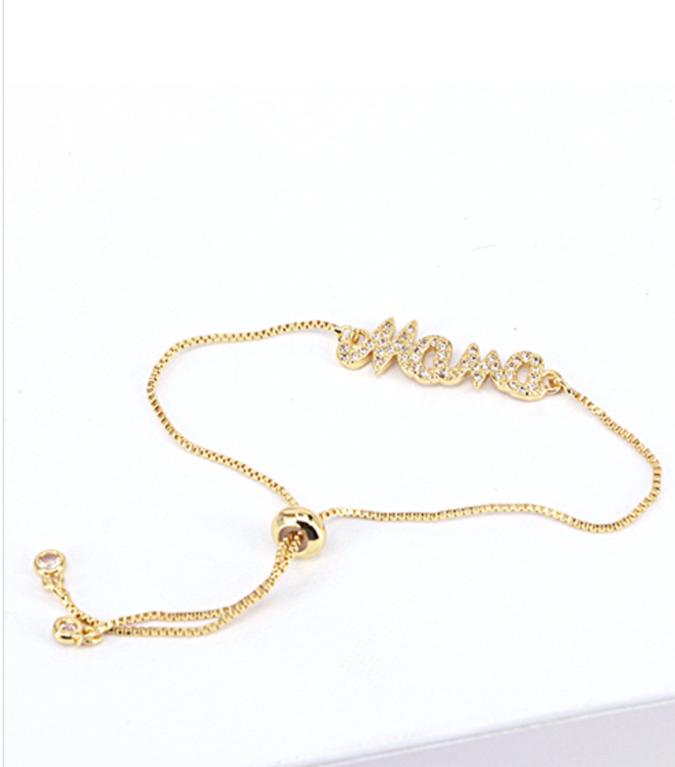 Mama Adjustable Bracelet