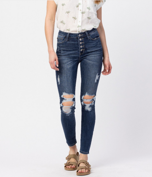 Pretty Fly Cuffed Judy Blue Jeans