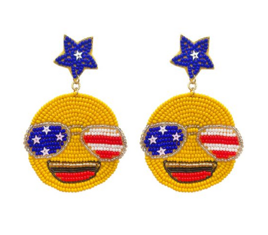 Smiley Shades Earrings