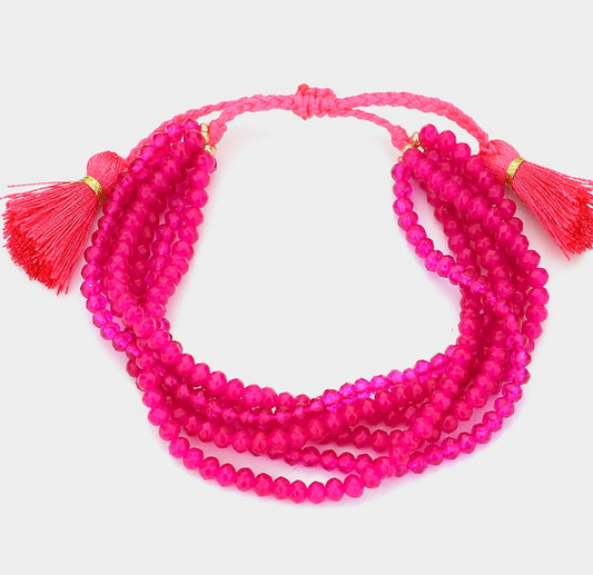 Beaded Adjustable Bracelet