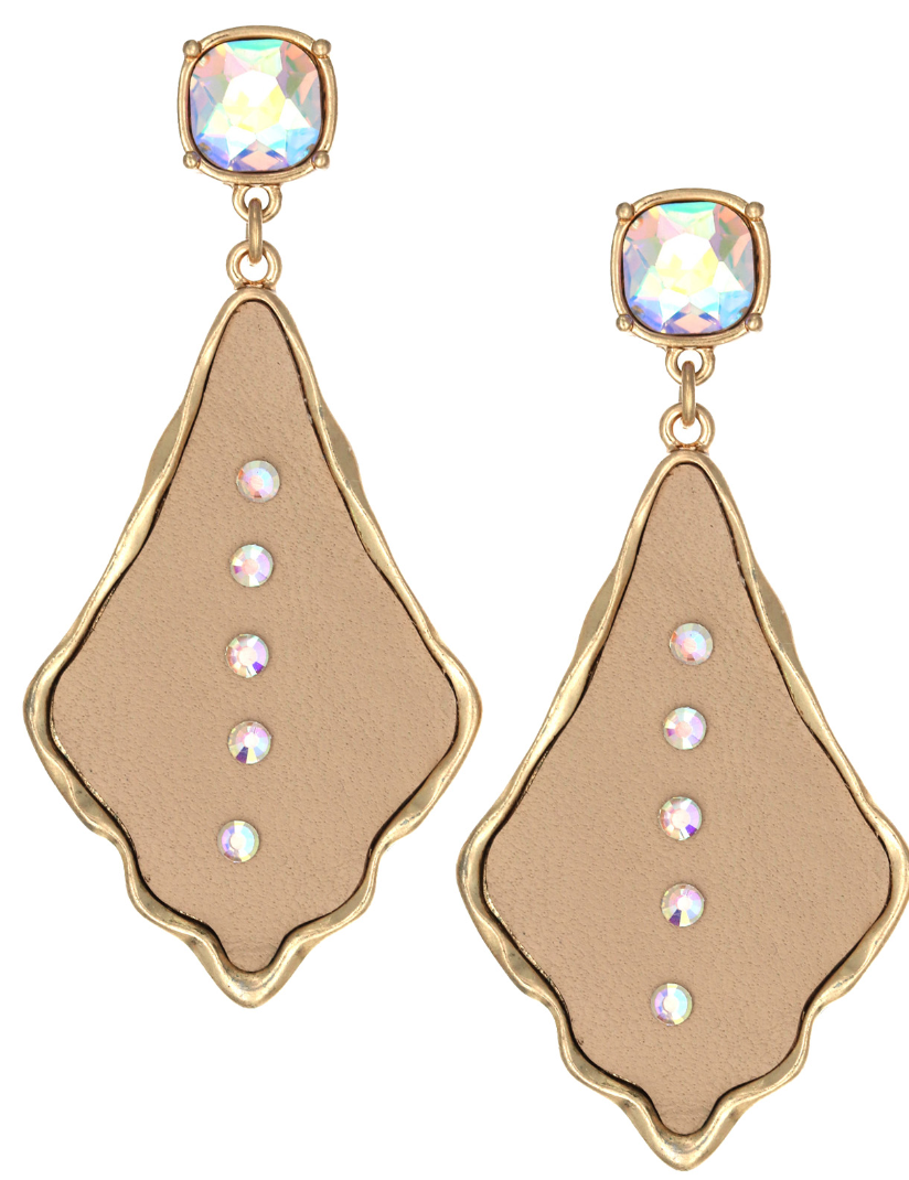 Leatherette Earrings