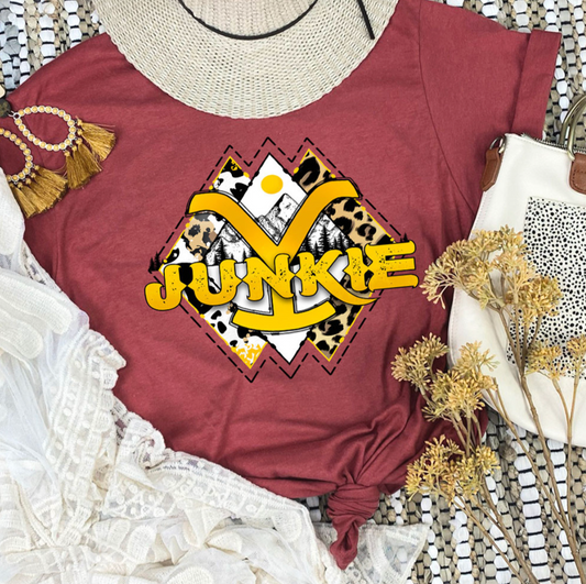 Yellowstone Junkie Tee